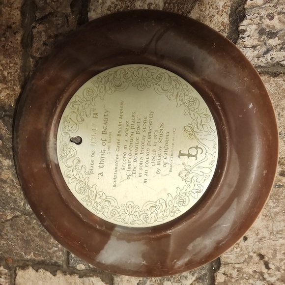 1979 10" in Plates Gayle Bright Appleby - Picture 4 of 7